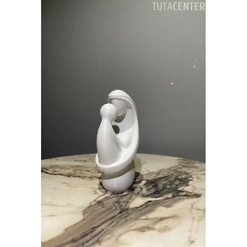 Ebedi Bağ Silueti Anne Ve Çocuk Dekoratif Biblo ( Anneler Günü Hediyesi )