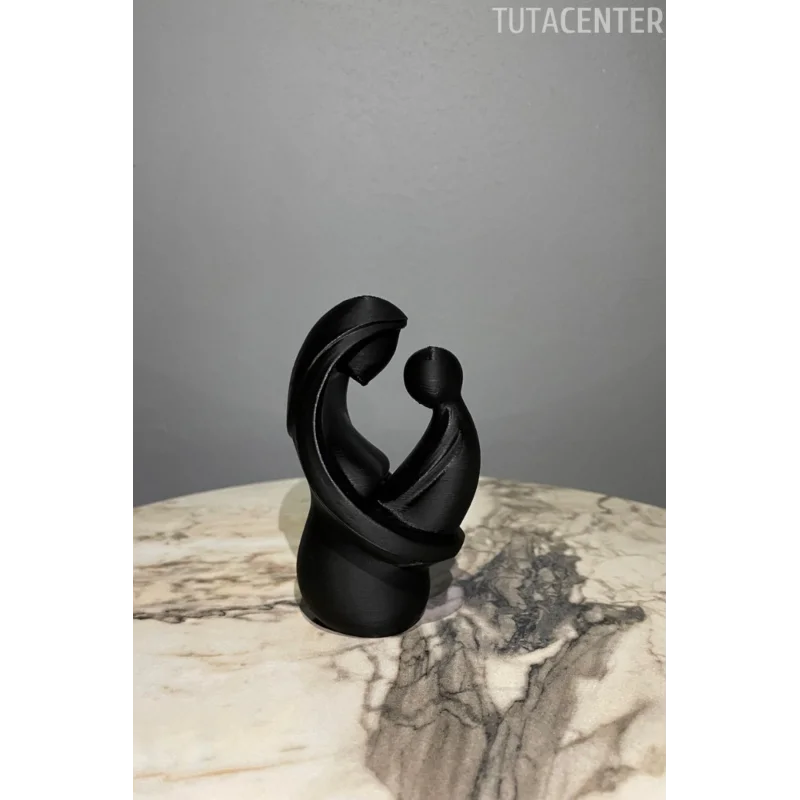 Ebedi Bağ Silueti Anne Ve Çocuk Dekoratif Biblo( Anneler Günü Hediyesi )