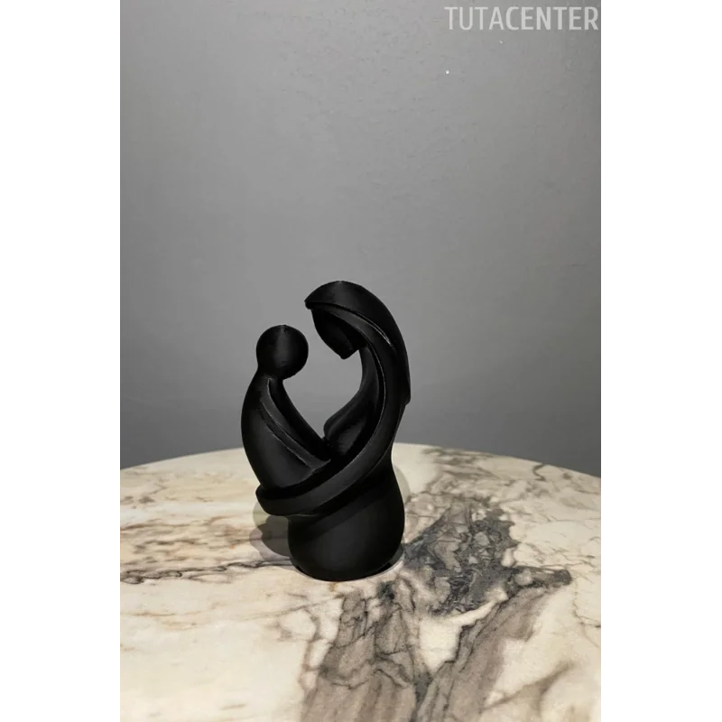 Ebedi Bağ Silueti Anne Ve Çocuk Dekoratif Biblo( Anneler Günü Hediyesi )