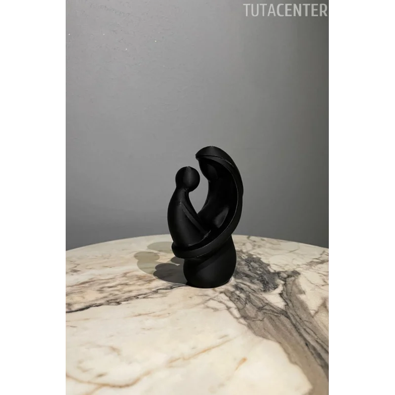 Ebedi Bağ Silueti Anne Ve Çocuk Dekoratif Biblo( Anneler Günü Hediyesi )