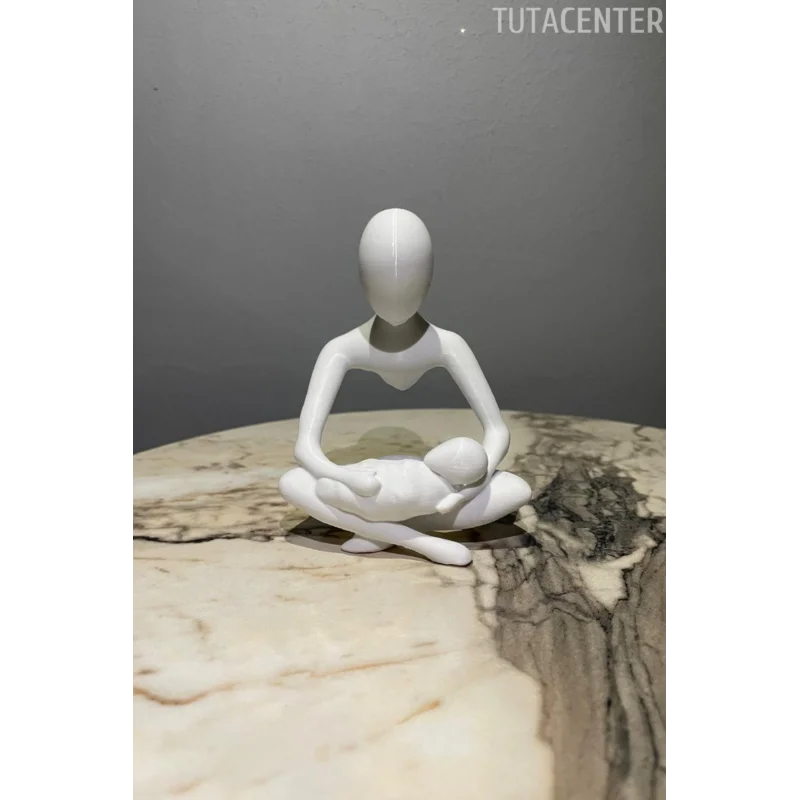 Anne Ve Bebek Anneler Günü Hediyesi Dekoratif Biblo( Anneler Günü Ve Yenidoğan Hediyesi )