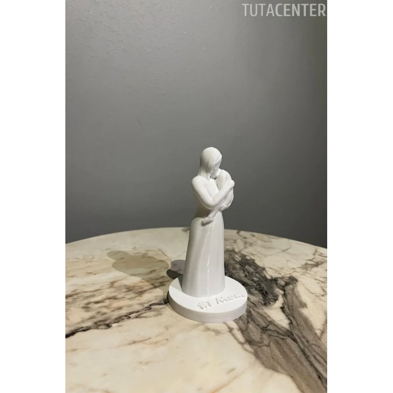 1 Numaralı Anne Ve Bebek Dekoratif Biblo( Anneler Günü, Yeni Doğan Hediyesi )