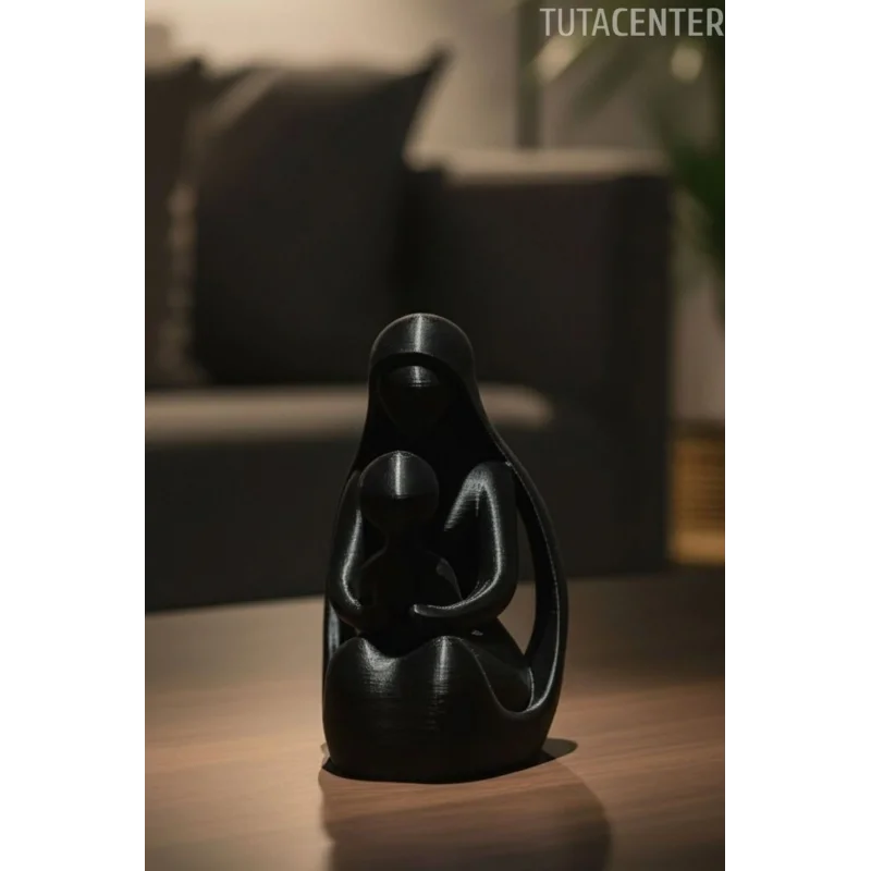 Dekoratif Anne Ve Çocuk Figür Anneler Günü Hediyeli Dekoratif Biblo( Anneler Günü Hediyesi )