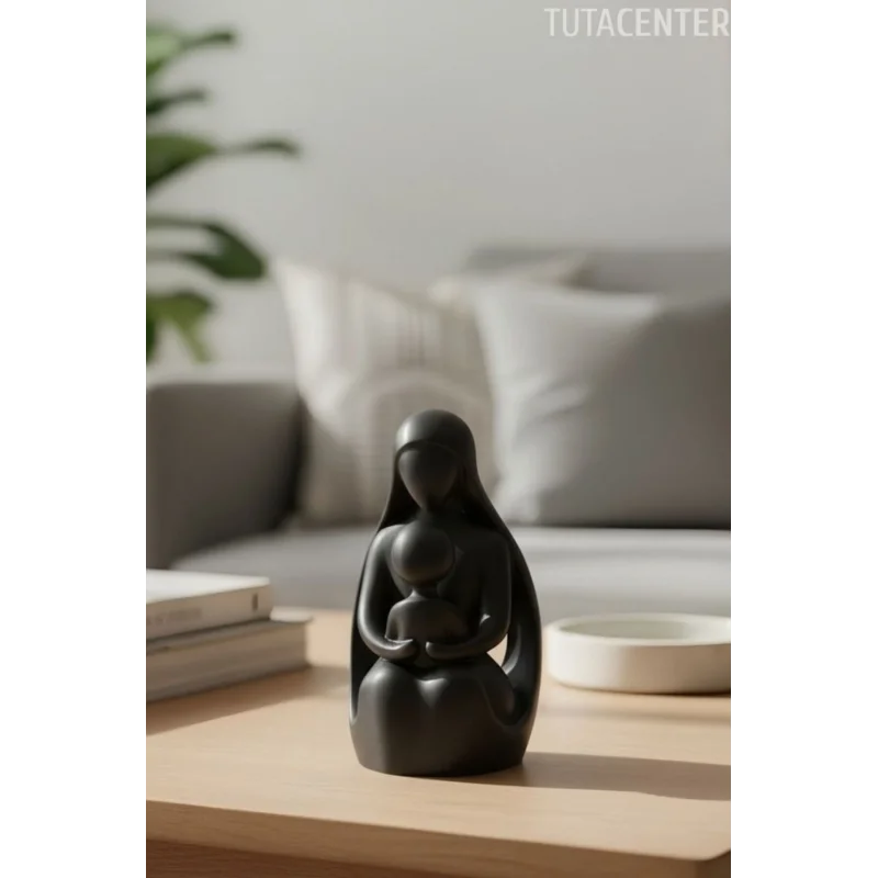 Dekoratif Anne Ve Çocuk Figür Anneler Günü Hediyeli Dekoratif Biblo( Anneler Günü Hediyesi )