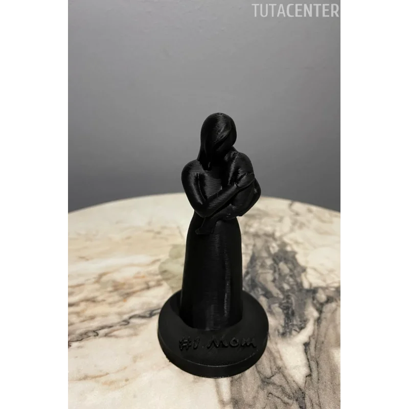 1 Numaralı Anne Ve Bebek Dekoratif Biblo( Anneler Günü, Yeni Doğan Hediyesi )