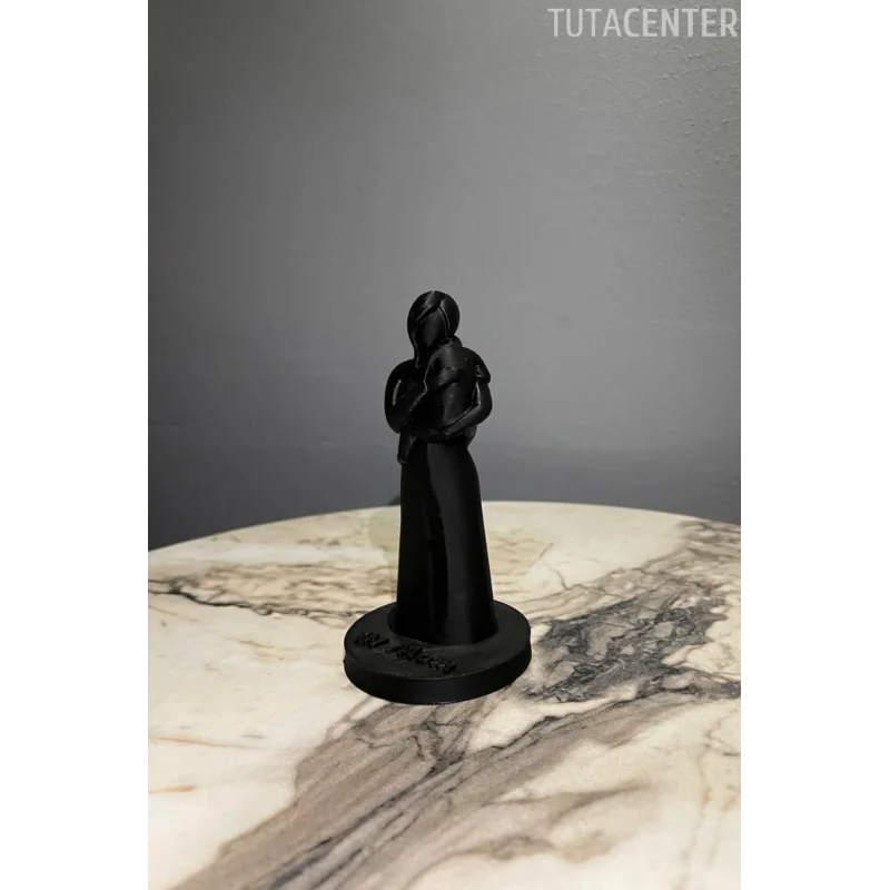 1 Numaralı Anne Ve Bebek Dekoratif Biblo( Anneler Günü, Yeni Doğan Hediyesi )