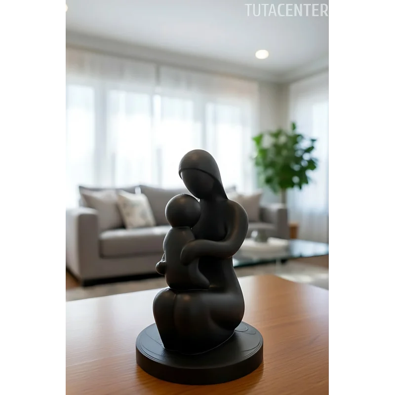 Bebeğini Tutan Anne Ilk Kucaklaşma Dekoratif Biblo Anne Ve Bebek Biblo( Anneler Günü Hediyesi )