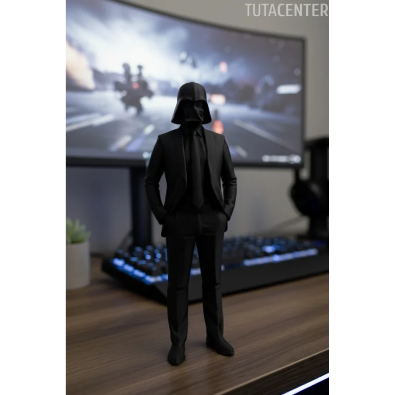 Takım Elbiseli Darth Vader Figür Biblo ( Starwars Darth Vader Biblo ) 15cm