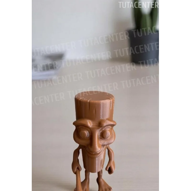 Tung Tung Sahur Brainrot Figür Tiktok Ai Karakter Meme Figür