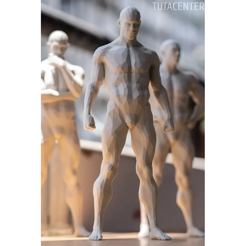 Tehlikeli Adamlar Biblo - Kaslı Erkek Figürü - 3lü Çete Biblosu. Ev ve Spor Salonu Dekorasyonu