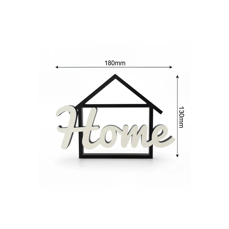 Home Yazılı Dekoratif Biblo Masaüstü Dekor, Raf ve Tv Ünitesi Dekorasyonu. Ev Dekorasyonu