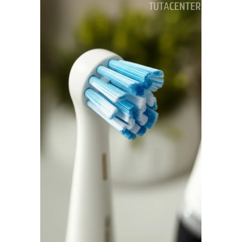 Tahliyeli Elektrikli Diş Fırçası Tutucu (Şarjlı Diş Fırçası Tutucu Stand 2 Bölmeli)