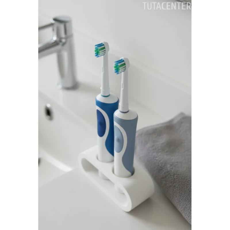 Şarjlı Diş Fırçası Tutucu Stand 2 Bölmeli