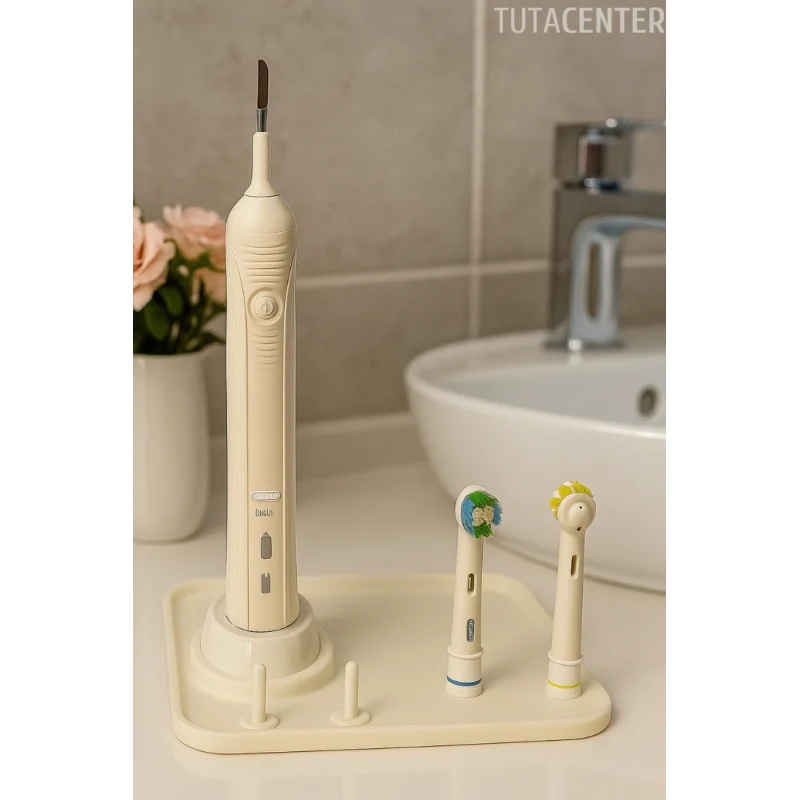 Şarjlı Diş Fırçalık Tutucu Stand 5 Bölmeli