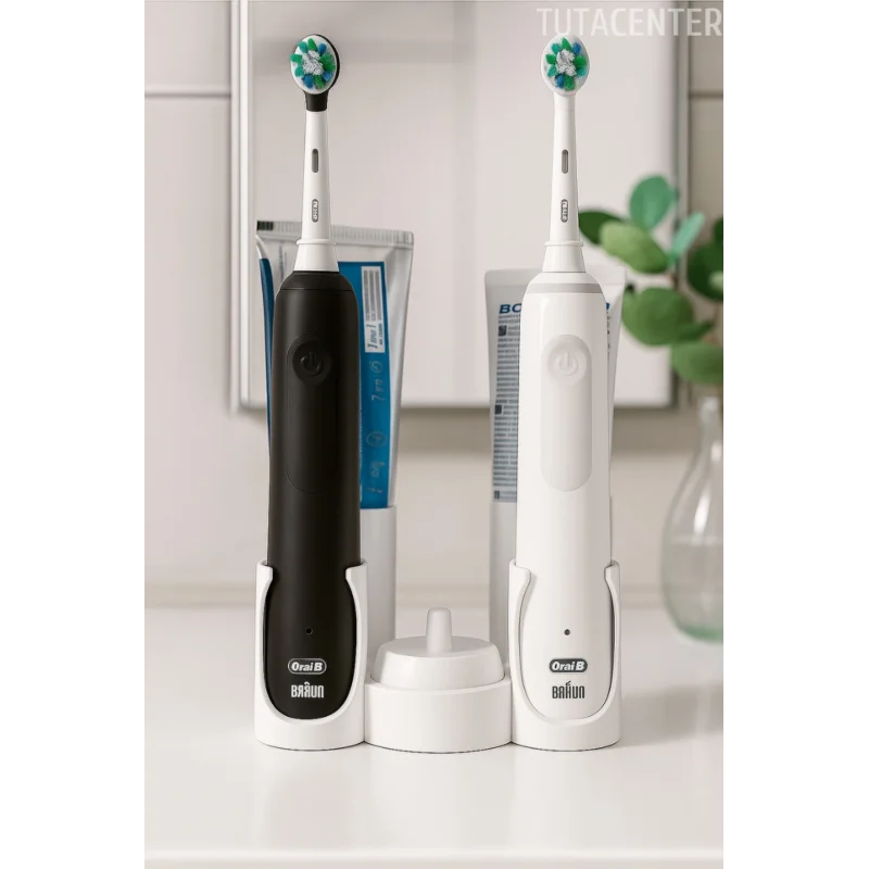 Sarjlı Ve Pilli Diş Fırçası Tutucu 2li (Diş Macunu Gözü Organizatör 2li)