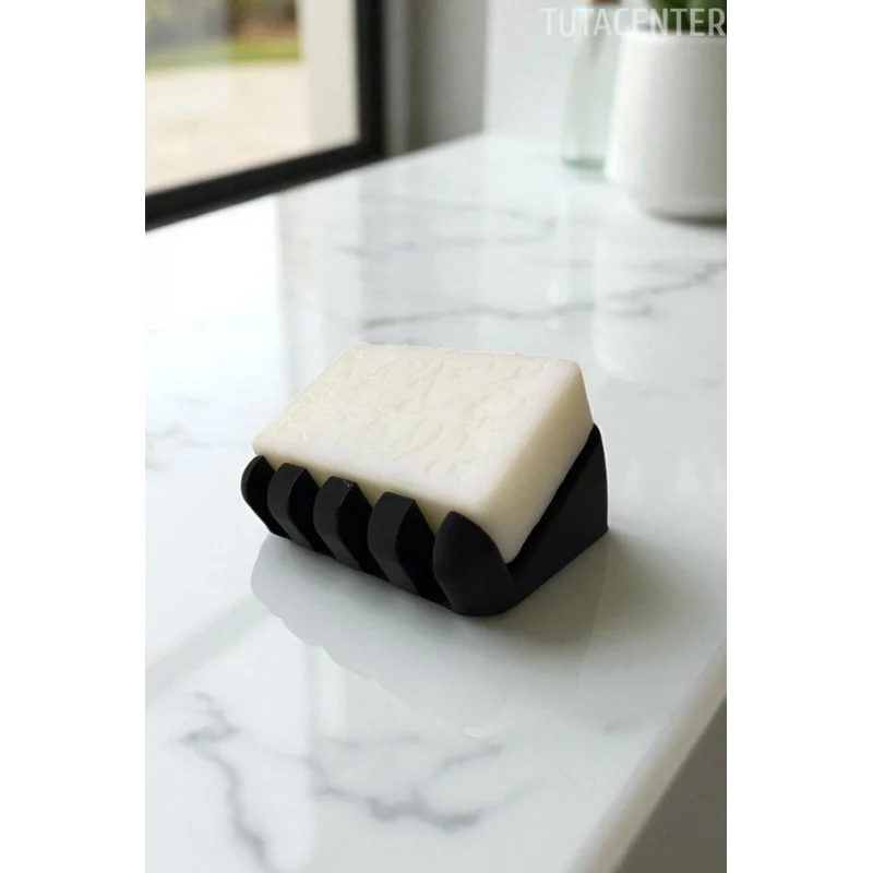 Su Tutmayan Siyah Sabunluk – Modern Plastik Tasarım