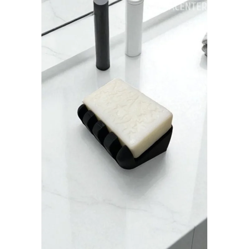 Su Tutmayan Siyah Sabunluk – Modern Plastik Tasarım