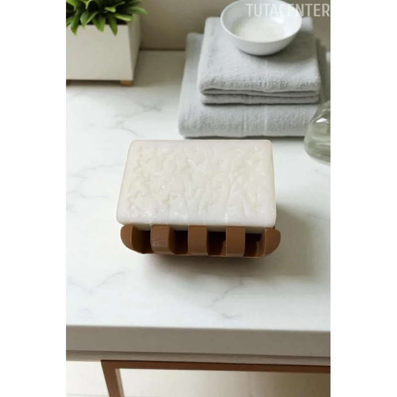 Su Tutmayan Beyaz Sabunluk – Modern Plastik Tasarım