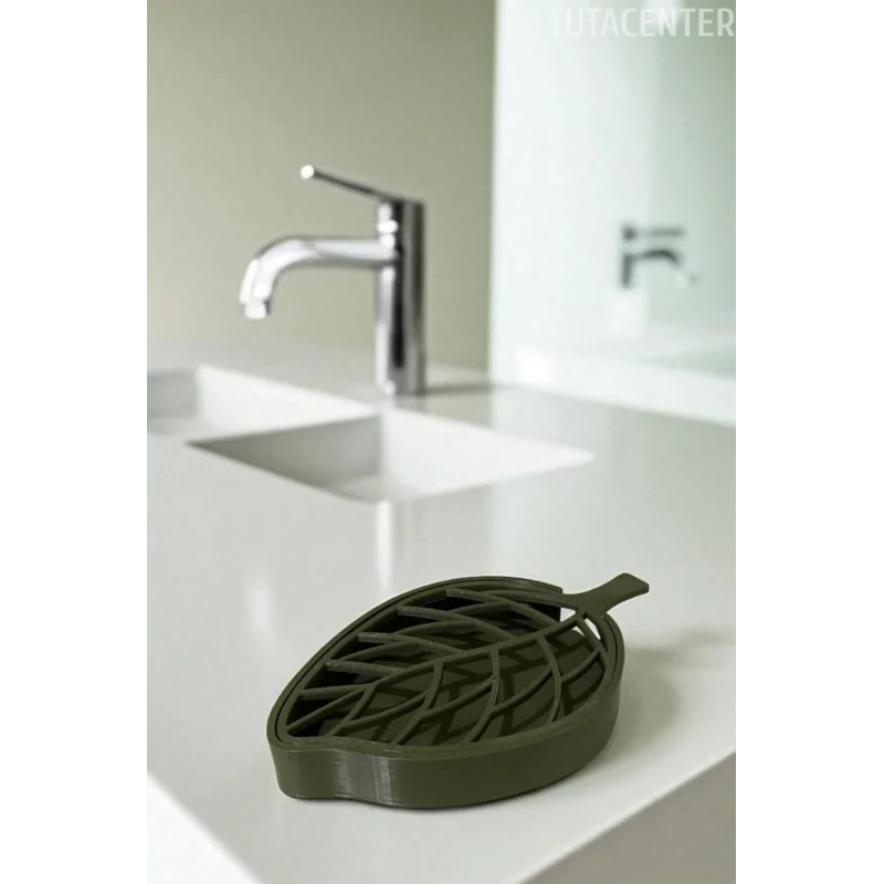 YAPRAK MODEL SABUNLUK - SU TUTMAZ SABUNLUK - TAHLİYELİ KATI SABUNLUK