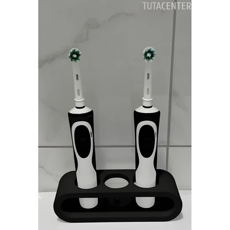 Şarjlı Diş Fırçası Tutucu Stand 3 Bölmeli