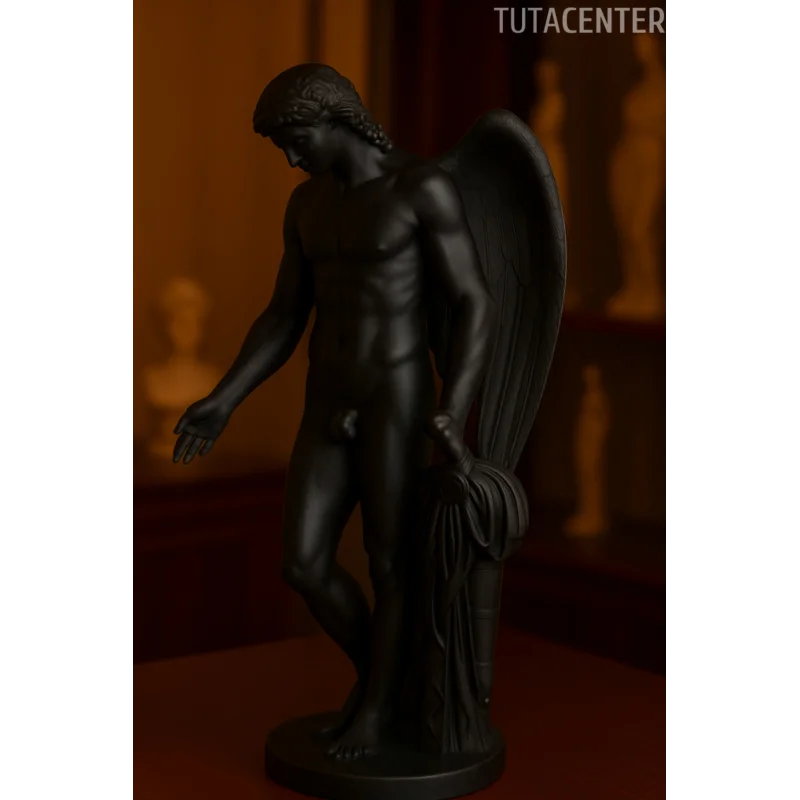 EROS Heykel Figürü Plastik 15cm - Antik Heykel Modeli - Dekoratif Antik Heykel