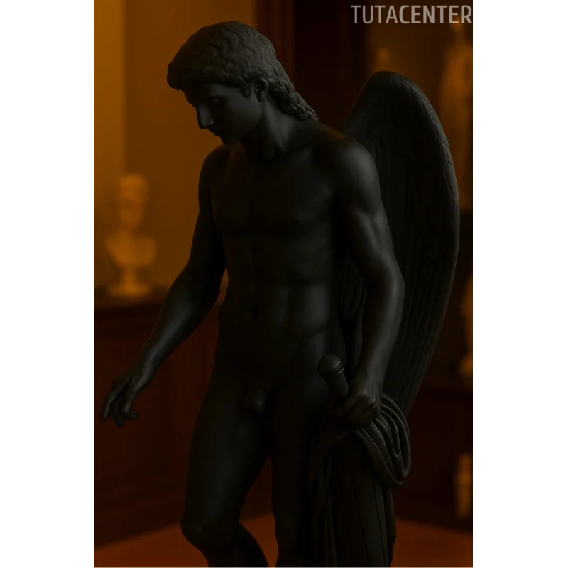 EROS Heykel Figürü Plastik 15cm - Antik Heykel Modeli - Dekoratif Antik Heykel