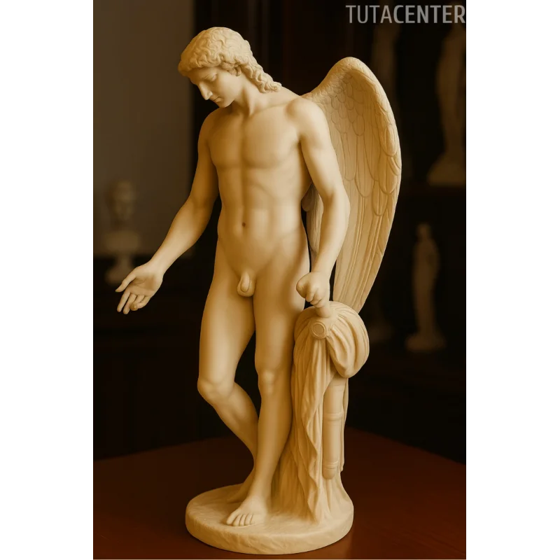 EROS Heykel Figürü Plastik 15cm - Antik Heykel Modeli - Dekoratif Antik Heykel