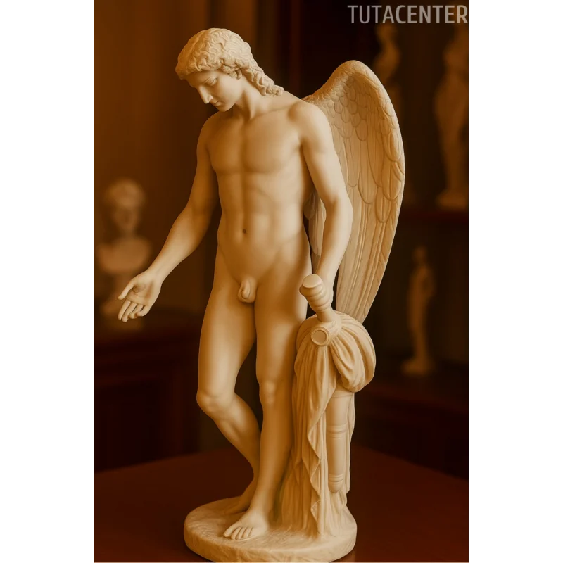 EROS Heykel Figürü Plastik 15cm - Antik Heykel Modeli - Dekoratif Antik Heykel
