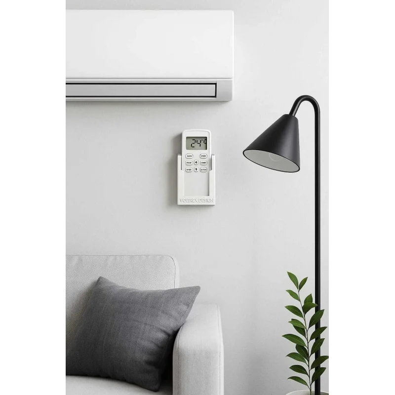 Voltrex Klima İçin Uzaktan Kumanda Duvara Montaj Aparatı Tutucusu