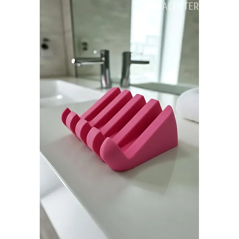 Su Tutmayan Beyaz Sabunluk – Modern Plastik Tasarım