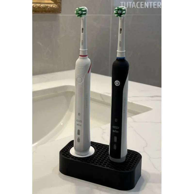 Şarjlı Diş Fırçası Standı ( 1 Yuva Sarj Aleti ) ( 1 Yuva Diş Fırçası ) - Modern ve Şık Diş Fırçalık