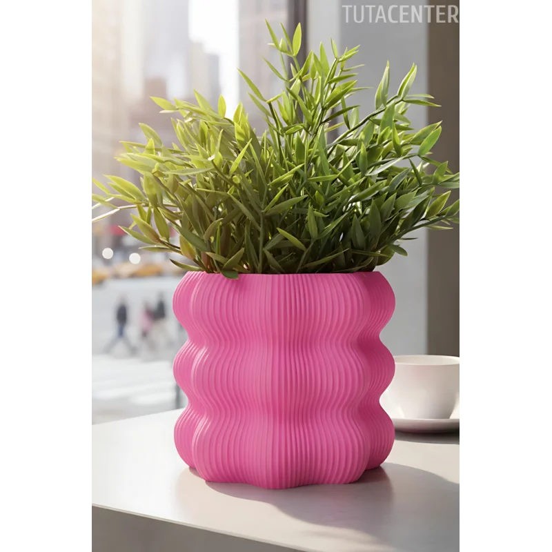 BALON ŞİRİN VAZO - MODERN VE TATLI GÖRÜNÜM PLASTİK VAZO