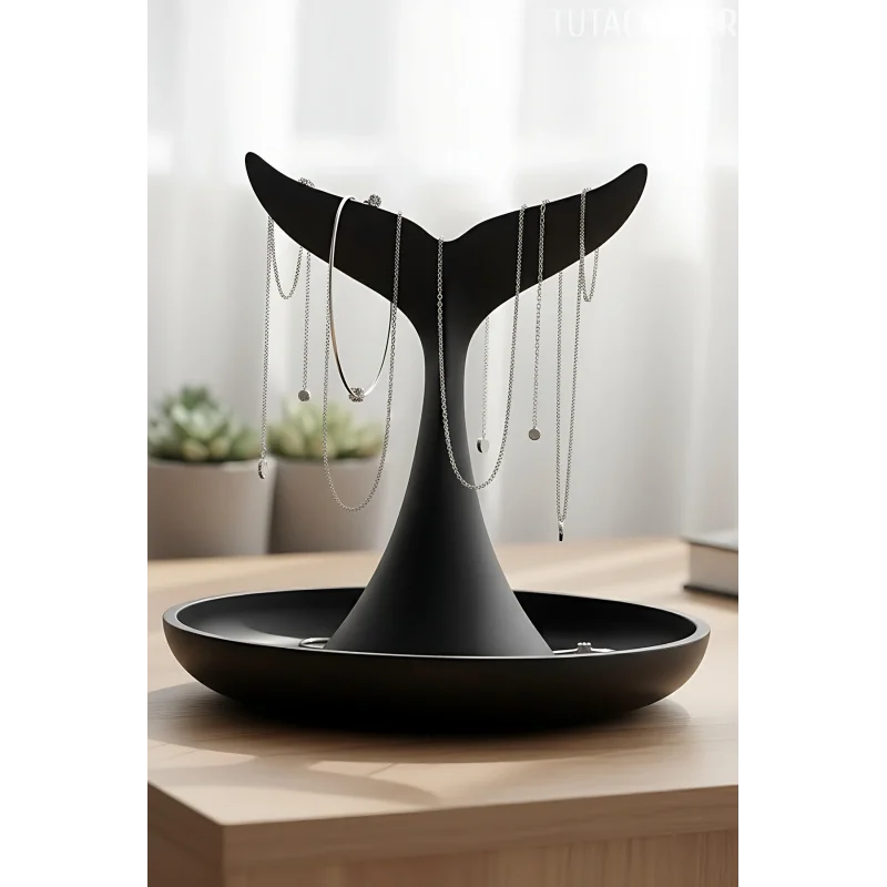 Balina Kuyruğu Takı Kabı & Takı Askılığı & Mücevher Standı