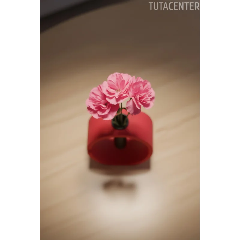 Dekoratif Dizayn Vazo - Modern Şık Görünüm Vazo - C Harfi Şeklinde Vazo