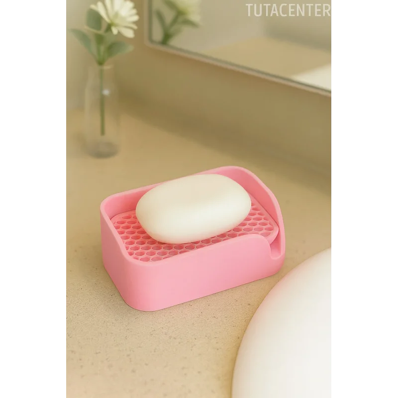 Minimalist Tahliyeli Modern Katı Sabunluk