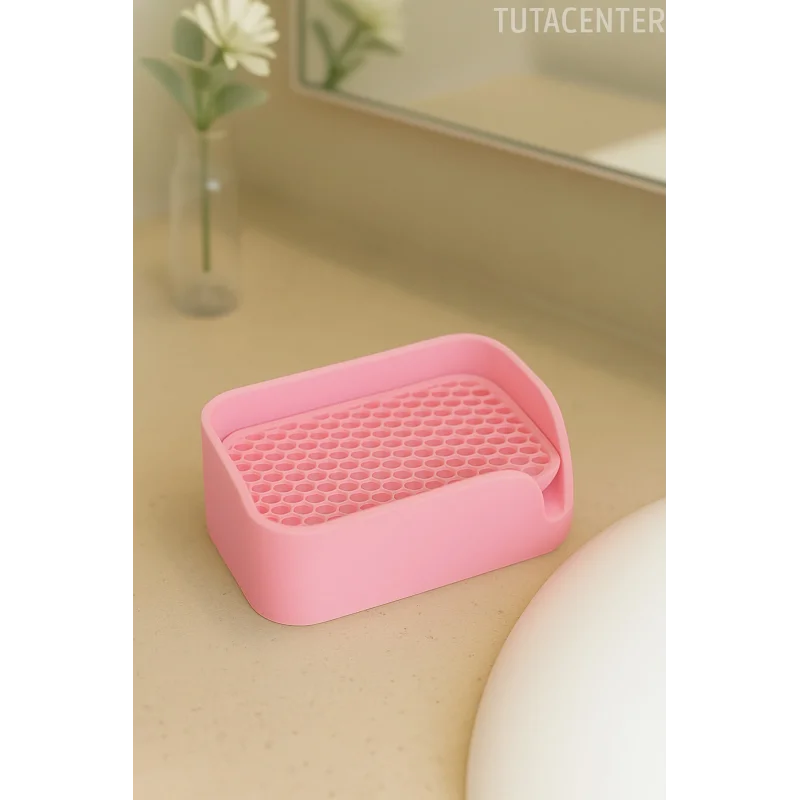 Minimalist Tahliyeli Modern Katı Sabunluk