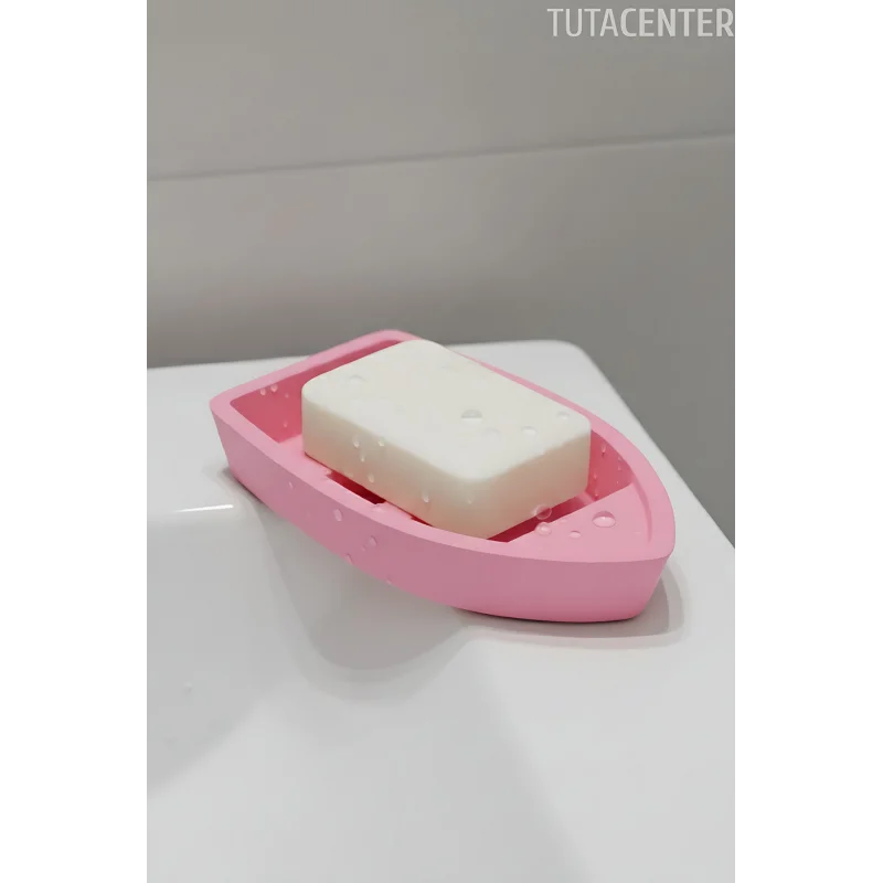 Kayık Model Katı Sabunluk, Modern Şık Tasarım Plastik Katı Sabunluk