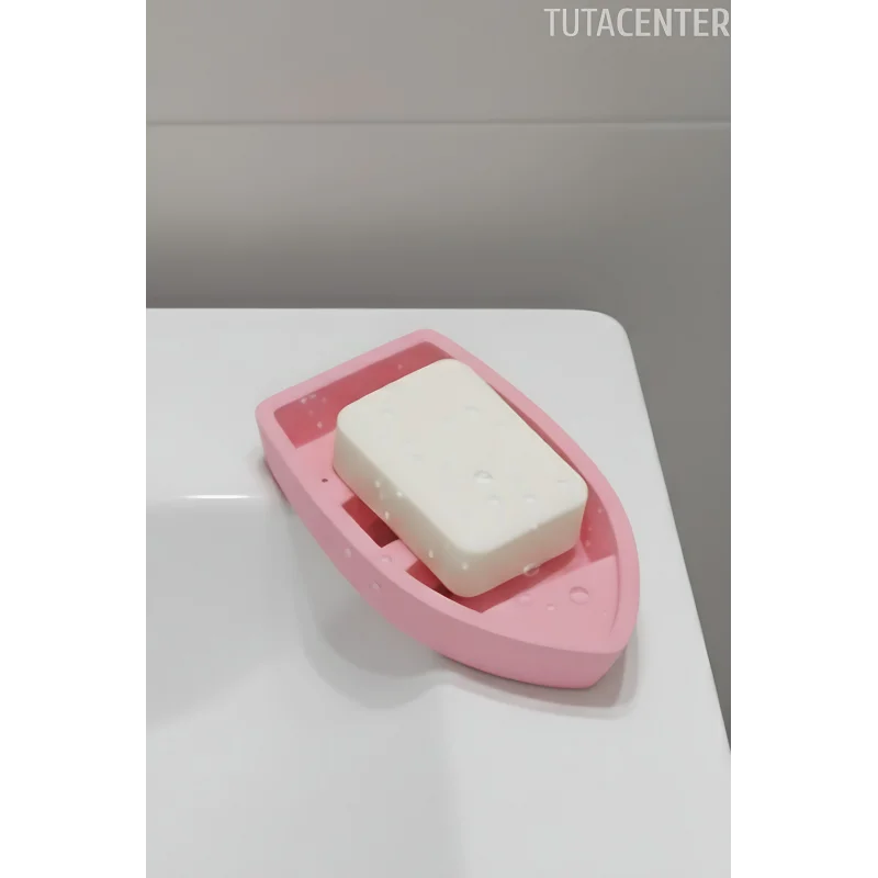 Kayık Model Katı Sabunluk, Modern Şık Tasarım Plastik Katı Sabunluk