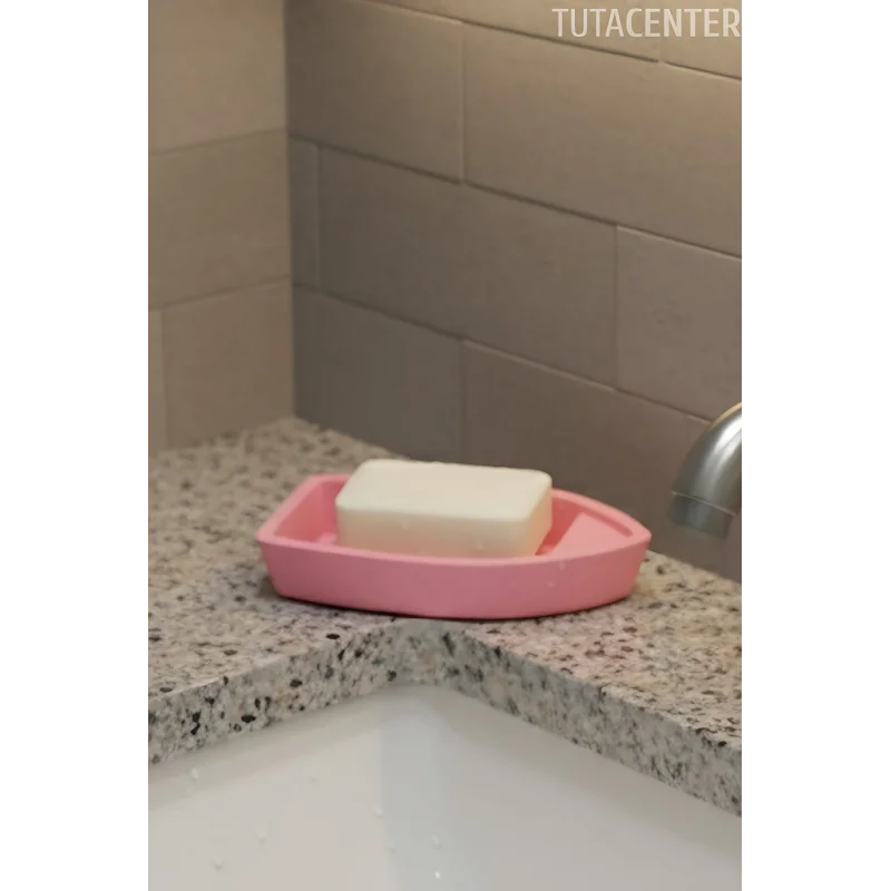 Kayık Model Katı Sabunluk, Modern Şık Tasarım Plastik Katı Sabunluk