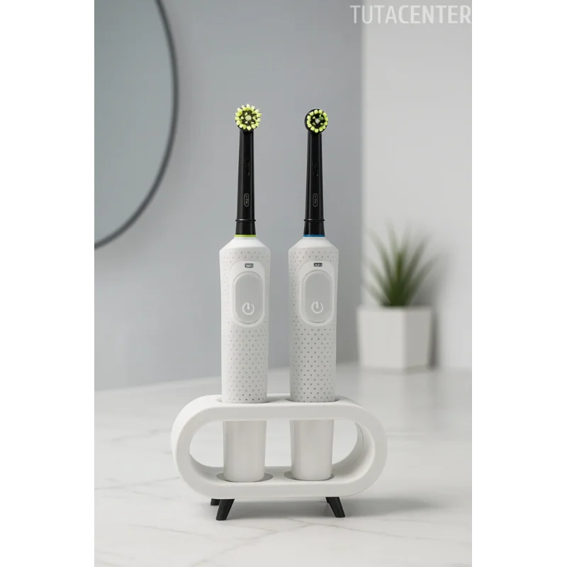 Pilli Ve Şarjlı Diş Fırçası Tutucu Stand (Tüm Modellere Uyumlu)