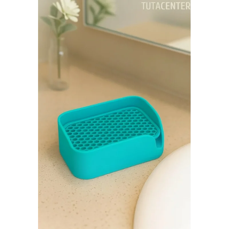 Minimalist Tahliyeli Modern Katı Sabunluk