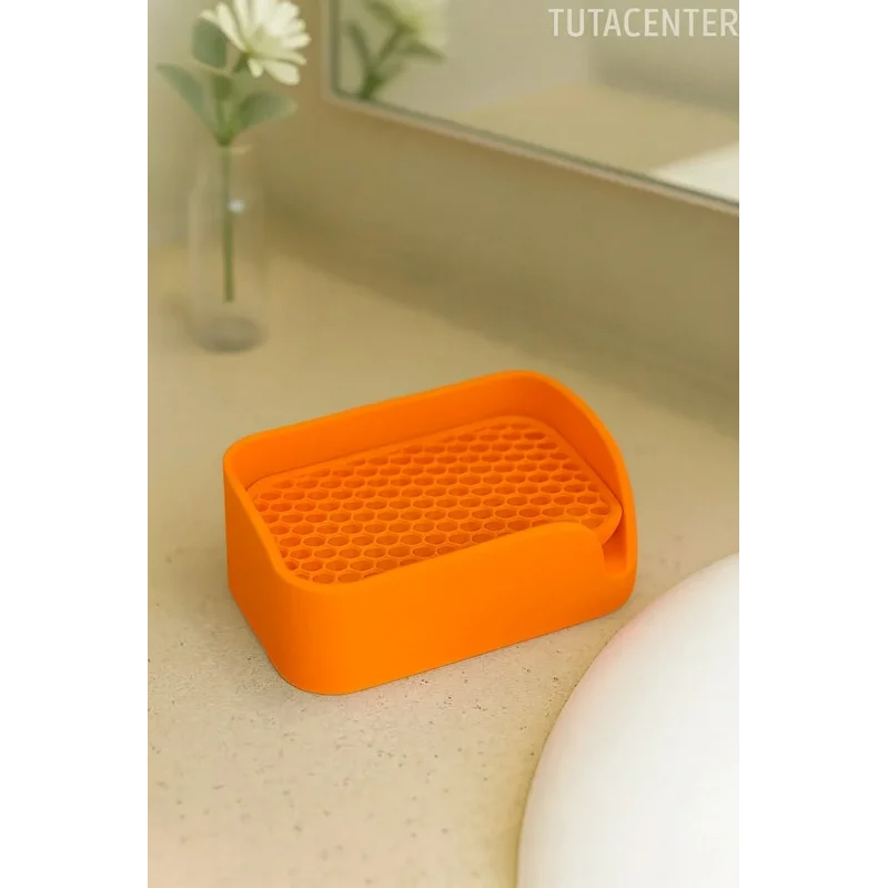 Minimalist Tahliyeli Modern Katı Sabunluk