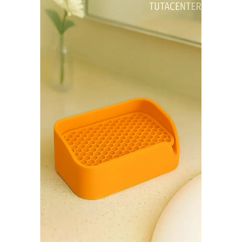 Minimalist Tahliyeli Modern Katı Sabunluk