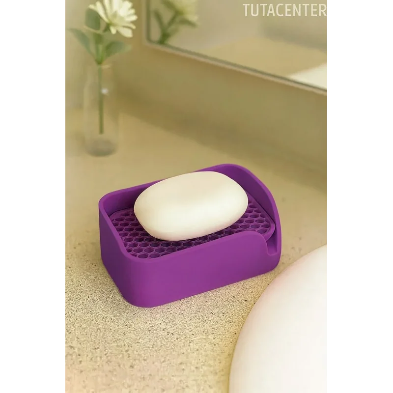 Minimalist Tahliyeli Modern Katı Sabunluk