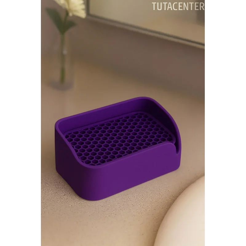 Minimalist Tahliyeli Modern Katı Sabunluk