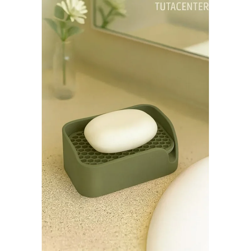 Minimalist Tahliyeli Modern Katı Sabunluk