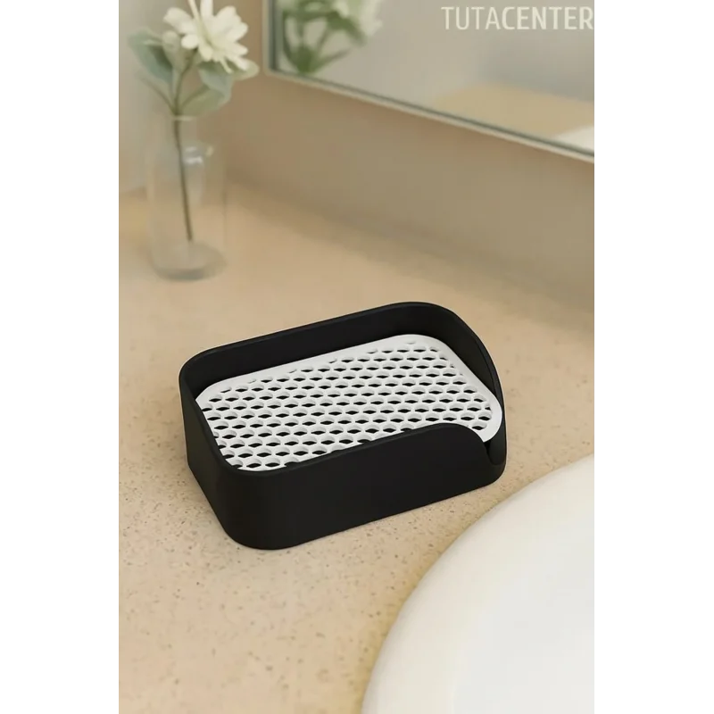 Minimalist Tahliyeli Modern Katı Sabunluk