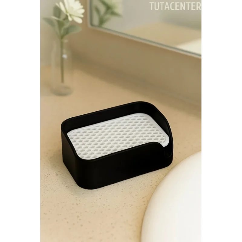 Minimalist Tahliyeli Modern Katı Sabunluk