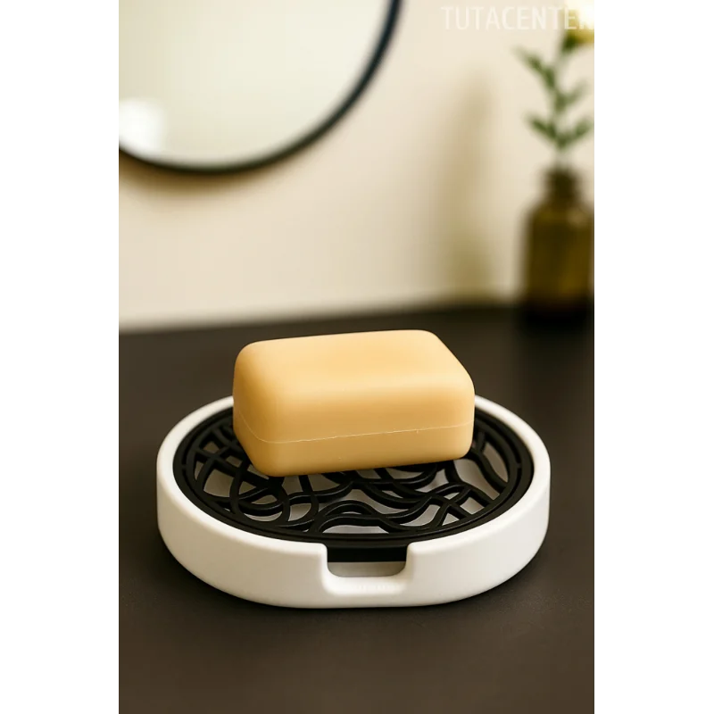 Modern Minimalist Tasarım Sabunluk (Çok Amaçlı Sabunluk)(Banyo & Mutfak Kullanımı)