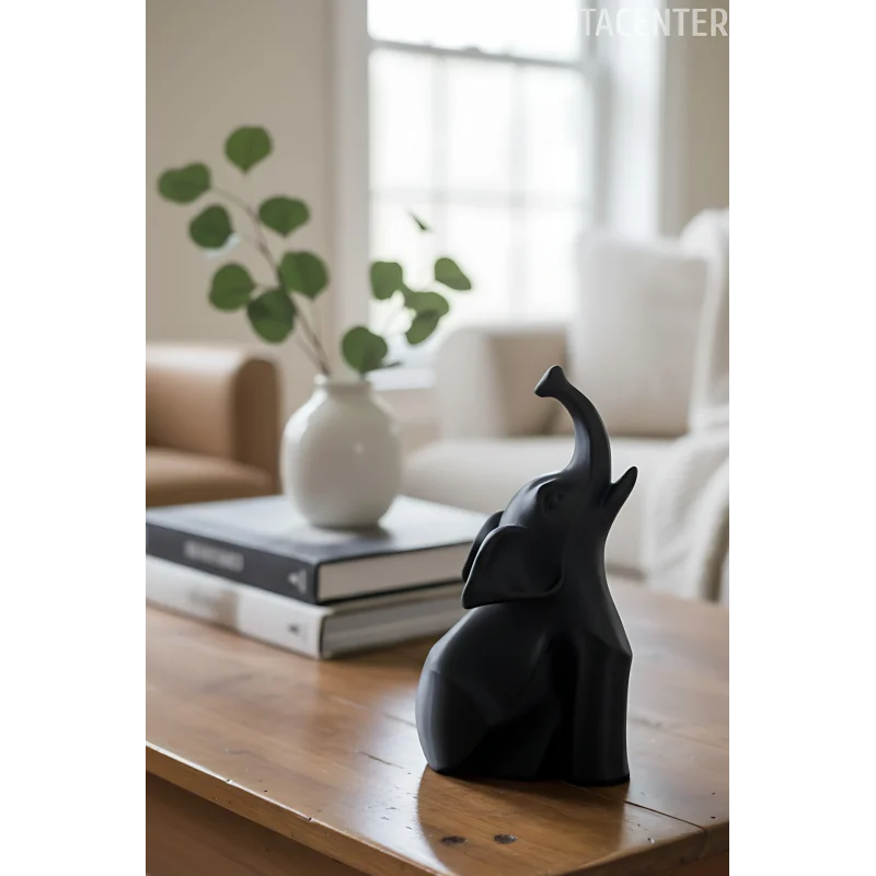 ZARİF VE ŞIK FİL BİBLO